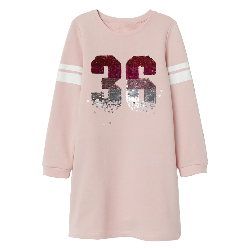 

sequined girls winter dress 2019 long sleeve kids autumn dresses for girls baby girl unicorn dress toddler children costume
