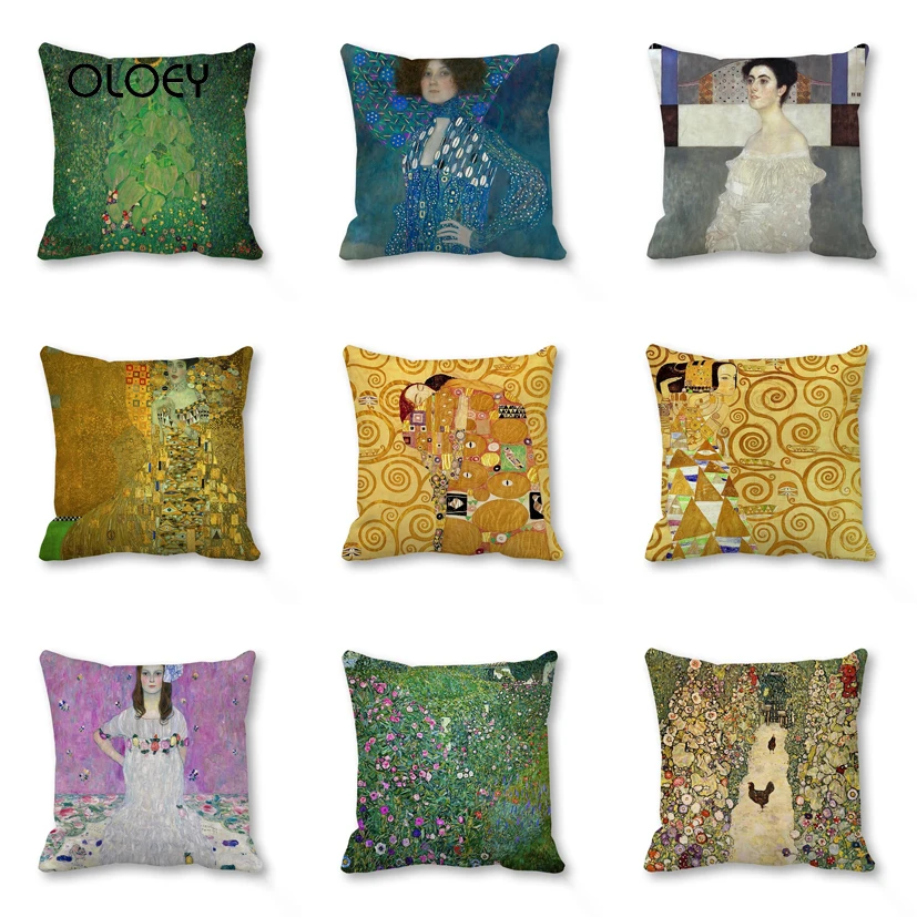 И наслаждайтесь зеленой сельской местности Стиль мягкий чехол для подушки из