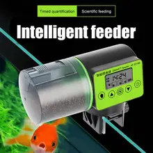 Automático alimentador de peixes temporizador alimentação de alimentos lcd cronometragem aquário alimentador automático máquina alimentador alimentador de alimentos ferramenta dispensador