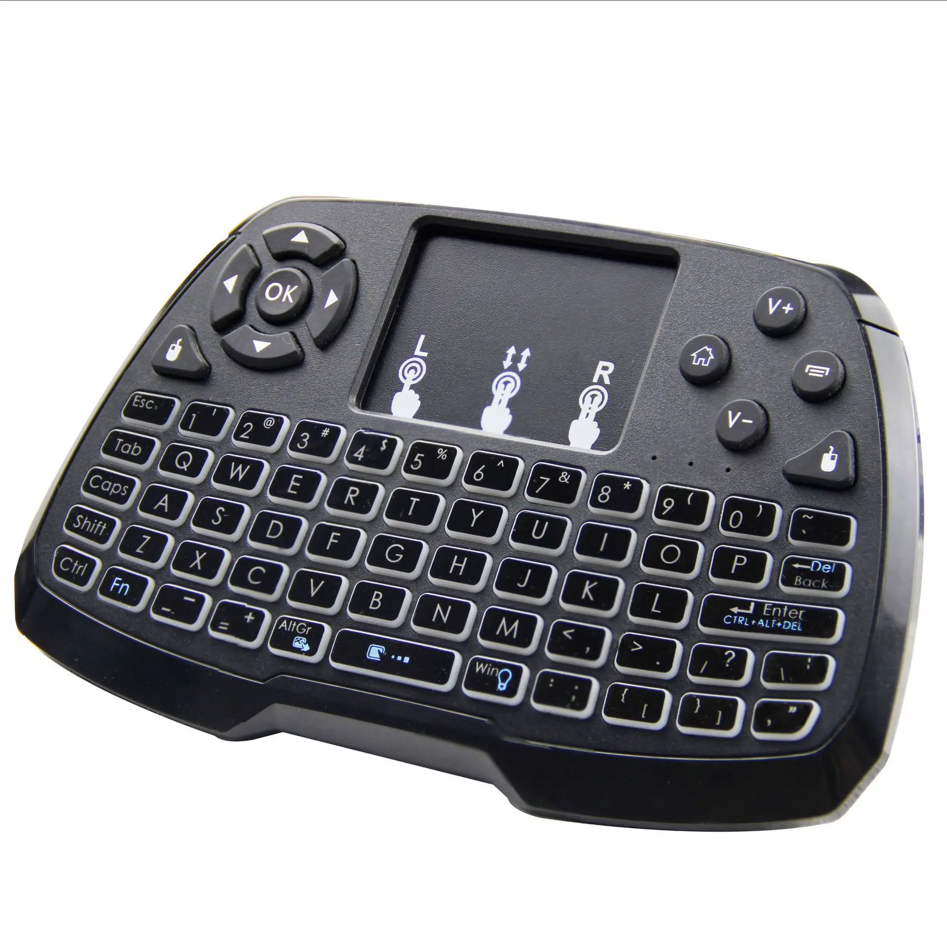 

6 Years Strength Patented Manufacturers Direct Selling I8 Keyboard Wireless TV Remote Control Dry Lithium Battery Shared