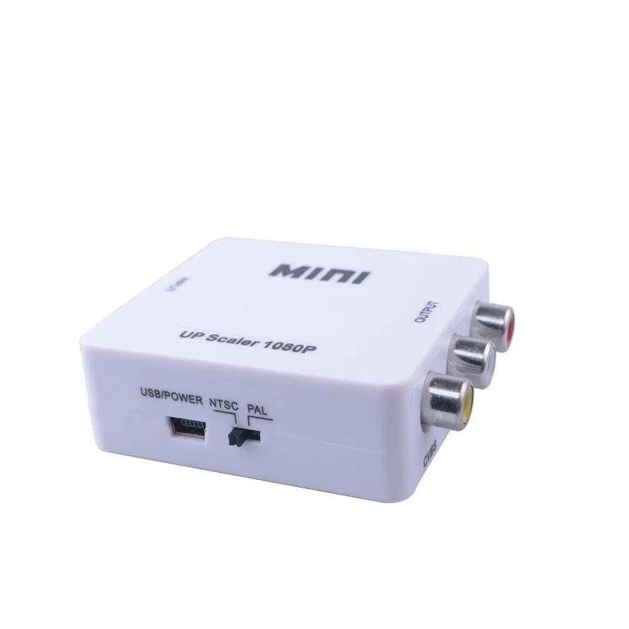 HD 1080P for HDMI-Compatible To AV RCA CVBS Adapter Mini Video Converter Box PS3/PC/VCR/NTSC Hdmi Cable Pc Laptops | Электроника