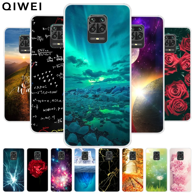Чехол для Xiaomi Redmi Note 9 Pro Мягкий ТПУ силиконовый чехол с рисунком 9S Note9 9Pro |