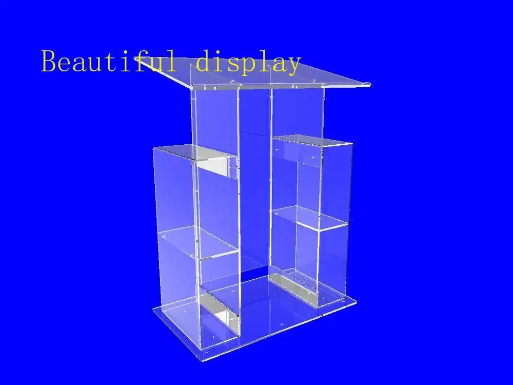 Крепежные дисплеи Делюкс оргстекло акриловый прозрачный Подиум Кафедра