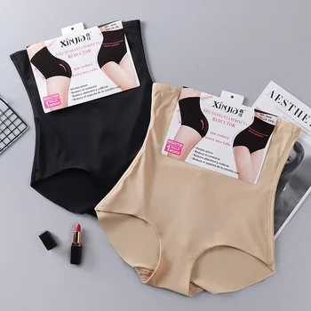 

Viscose Belly Holding Body-hugging Shaping Pants High-waisted Buttock Lifting Postpartum Nuangong Briefs Seemless Breathable WOM