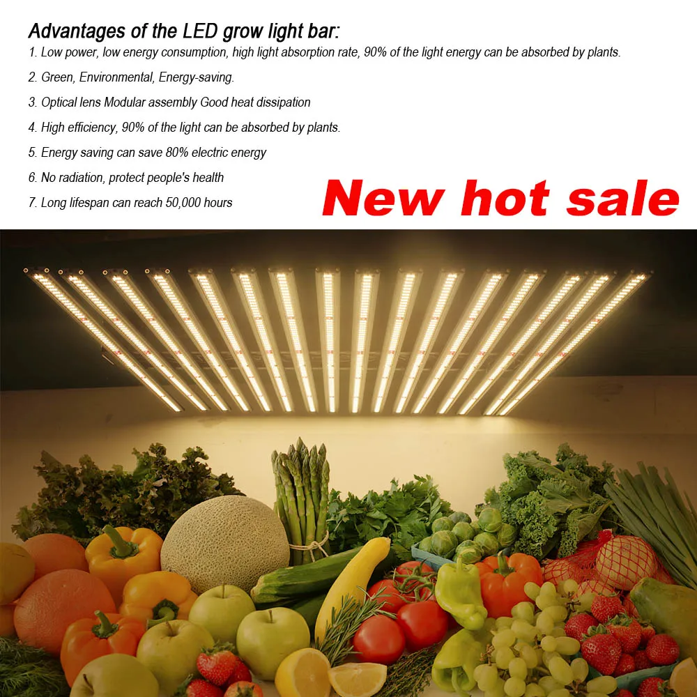Factory Wholesale Full Spectrum LED Grow Light for Indoor Plant 640W 800W 1280W Grow Light LED