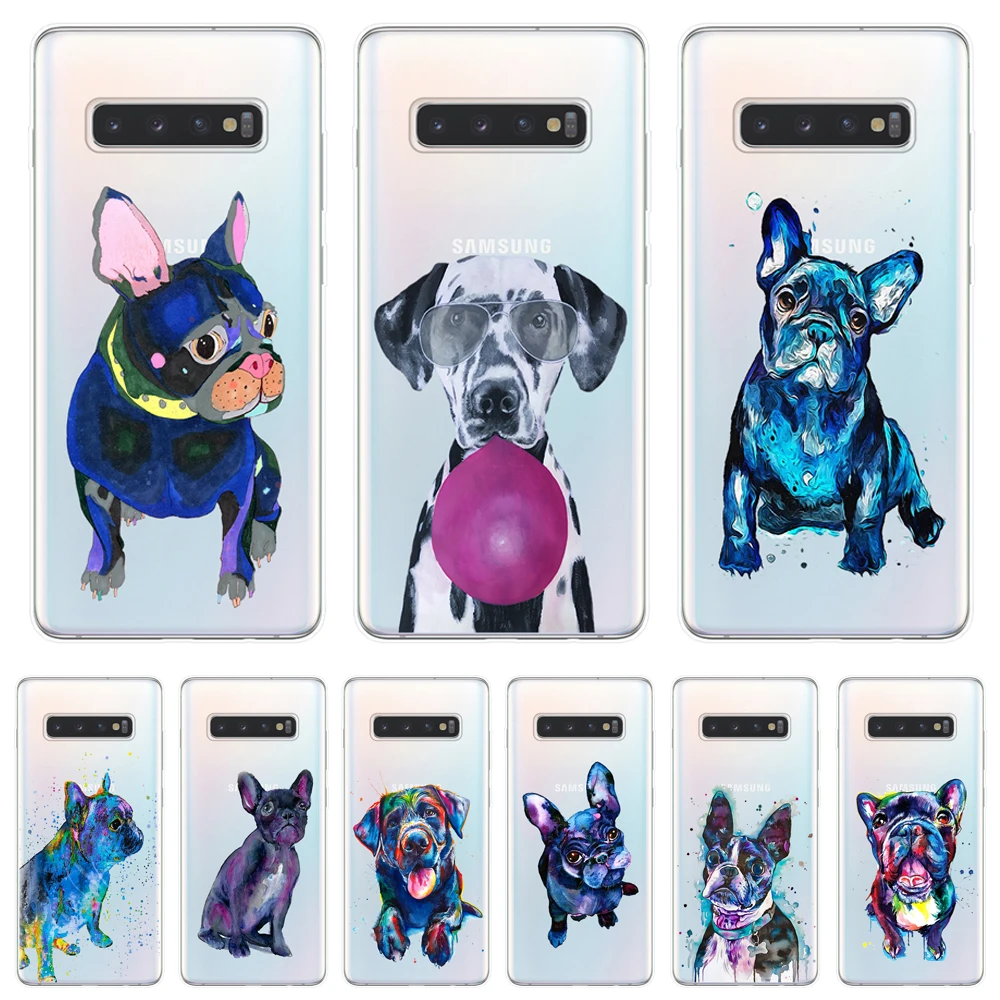 Чехол для телефона Samsung S6 S7 Edge S8 S9 S10 Plus S10E Lite 5G Note 8 9 10 Pro M20 M30 M40 чехол французского