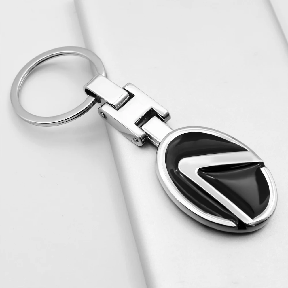 

Car keychain 3D metal business keychain antirust aluminum key ring LEXUS-logo for CT ES LS UX NX RX LX LM LC RC IS GX RCF