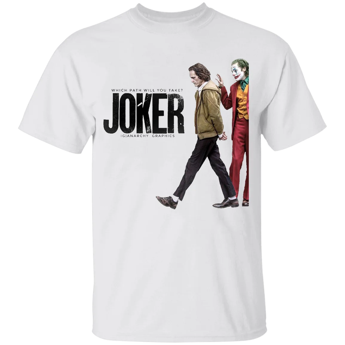 Мужская футболка Joker Joaquin Phoenix, хит, черная футболка, s-3XL мужчин и женщин, унисекс, модная футболка