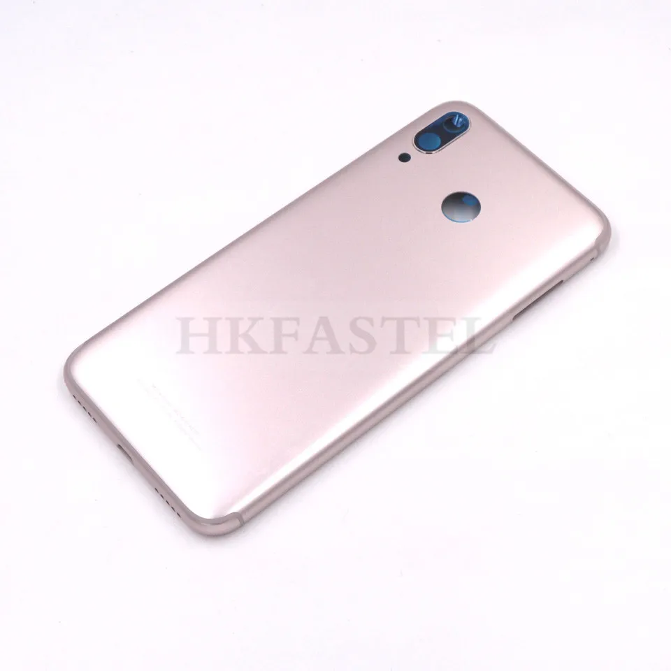 Для Asus Zenfone Max M1 ZB555KL, чехол с задней батарейкой и крышкой для sim-карты, SD карты, кнопка громкости питания+ объектив камеры - Цвет: Back cover Gold