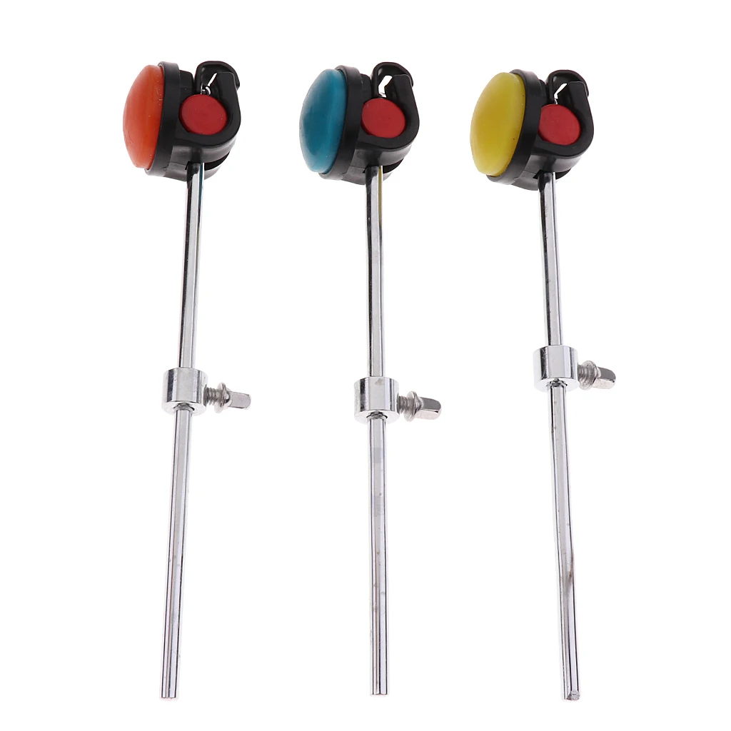Percussion Hammer Bass Drum Beater Hammer Silicone Head for Drumset Kit Parts Accessories