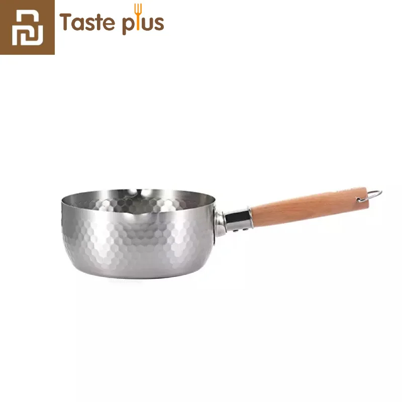 Youpin TastePlus 18 см кухонный горшок из нержавеющей стали для молока лапши с деревянной