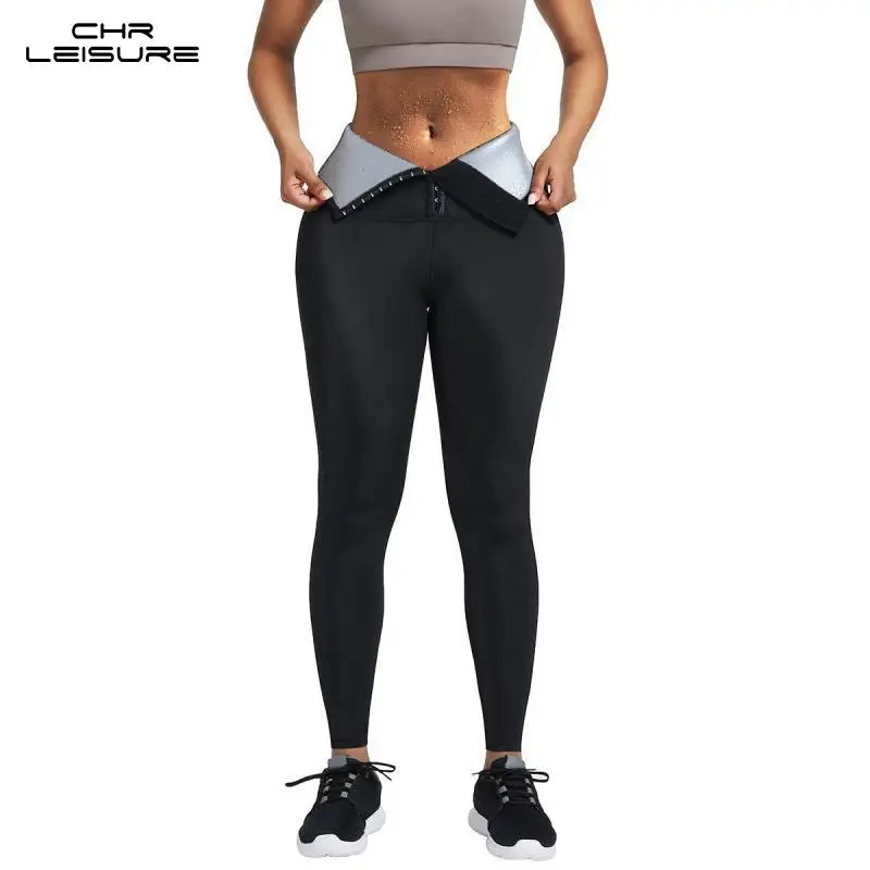 Женские леггинсы для фитнеса CHRLEISURE спортивные Леггинсы с высокой талией и