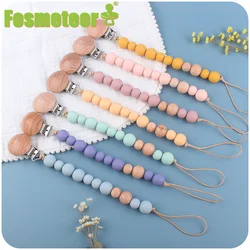 Fometeor contas de silicone bebê anti gota de corrente infantil mamilo apaziguar calmante clipes de corrente manequim titular mamilo clipe de bebê coisas