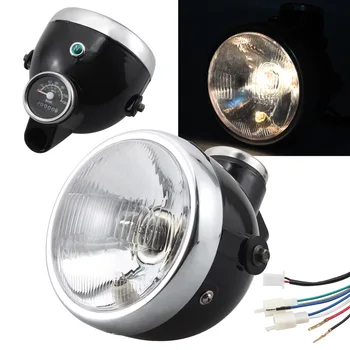 

Halogen Headlight headlamp For Little Monkey z50 Small Motorcycle Headlight Assembly with speedometer Meter Switch key