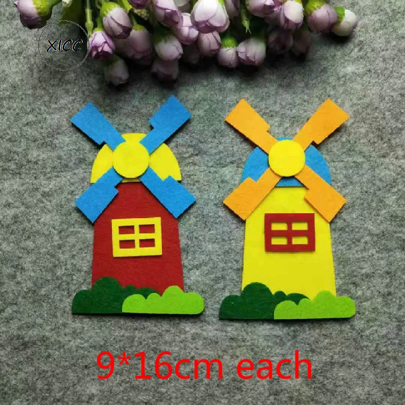 Kindergarten Decoration Vehicle Nonwowen Felt DIY Decoration Car Airplane Bus Wall Stickers Blackboard Newspaper Classroom Patch