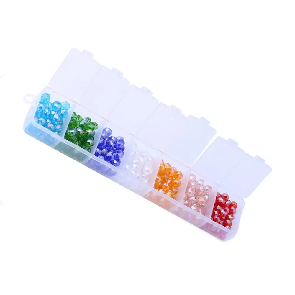 

280pcs/lot Mix Color 6mm Artificial Crystal Beads for Jewelry Making Loose Beads Findings&Components