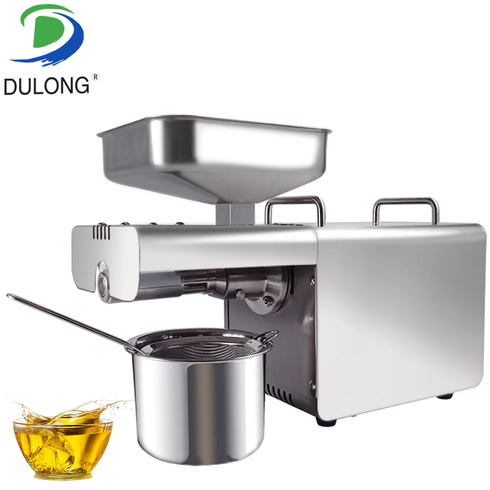 

Hot & Cold Press Automatic Oil Press Machine Stainless Steel 95% Oil Yield Oil Expeller Machine Coconut Avocado Oil Extractor