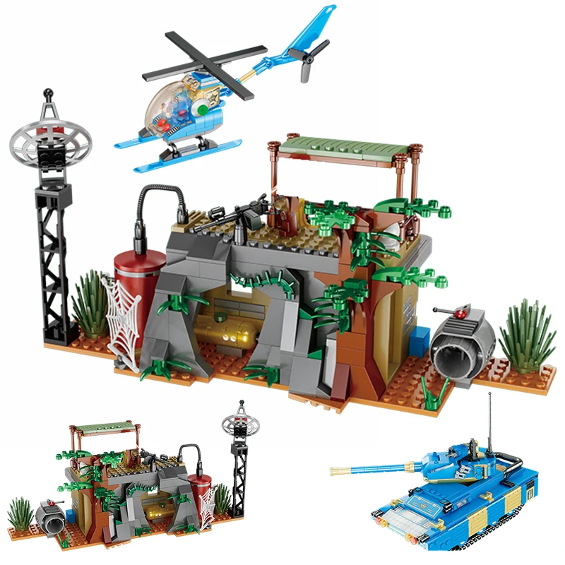 

Military Building Blocks Technic Action Fighting Toys City SWAT Constructor Weapons Bricks Educational Toys for Boys children