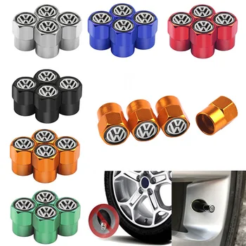 

4Pcs Auto Emblem Cap Case For Volkswagen VW Golf Polo Passat Tiguan Jetta Touran car styling Badge Car styling Accessories