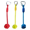 Backyard Line Hanging Obstacle Course Accessories for Kids - Slackline Fists, Swing Climbing Monkey Fist 1