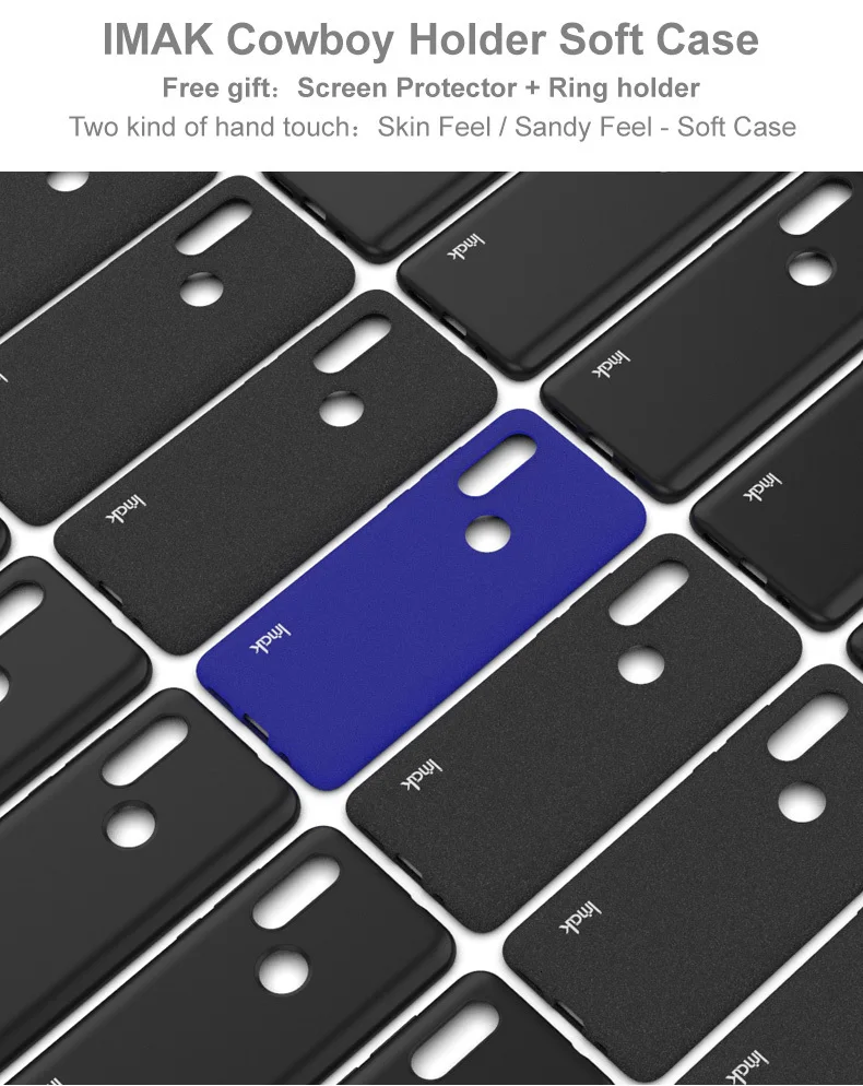 IMAK для Motorola Moto P50 чехол Ковбой тонкий и легкий мягкий чехол для Motorola Moto One Vision