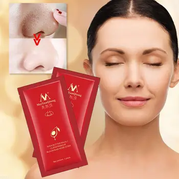 

5pcs Face Cleansing Blackhead Remover Nose Mask Shrink Pores Acne Peel Black Mask Mask Nose Patches Care Treatment Skin Str P8H5