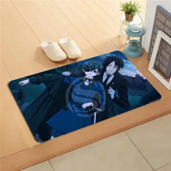 

as&w199 Custom Kuroshitsuji full Doormat Home Decor Door mat Floor Mat Bath Mats foot pad ty-718w199l