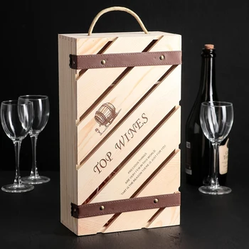 

Wine storage box 35 × 20 cm "Muscade", for 2 bottles