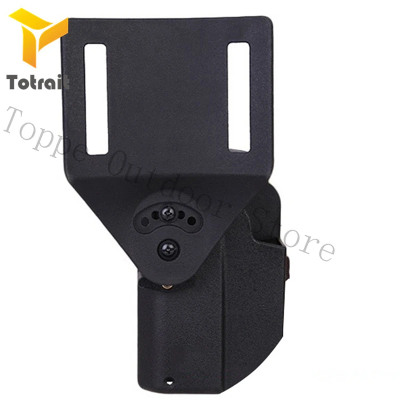 TOtrait Fast Loaded Holster Quick Release Waist Harness Tactical Belt Gun Holster For Glock17/19/22/23/25/31/32/35/37 EM6335