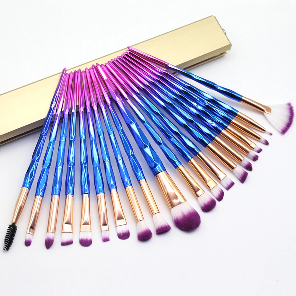 

20Pcs Makeup Brushes Set Toiletry Tools Powder Eyeshadow Foundation Lip Brush Cosmetic Make Up Brush Kits For Women