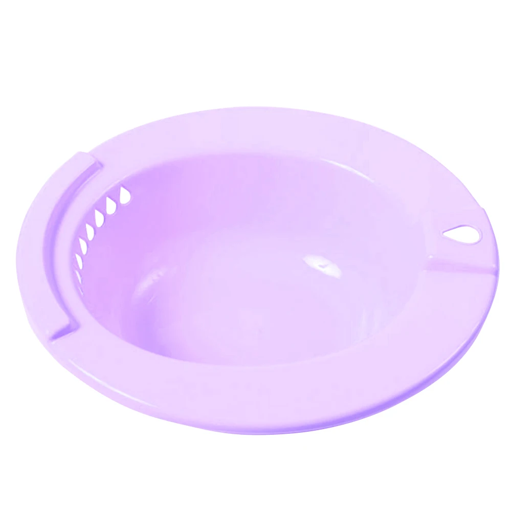 Для мужчин Для женщин пациентов для ванной бассейна промежности геморроя послеоперационная забота биде беременных замачивания пожилых Портативный специальные - Цвет: Фиолетовый