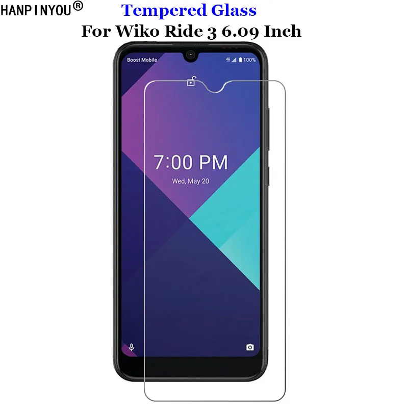 Для Wiko Ride 3 Ride3 6 09 &quotпрозрачное закаленное стекло 9H 2.5D Премиум Защитная пленка для