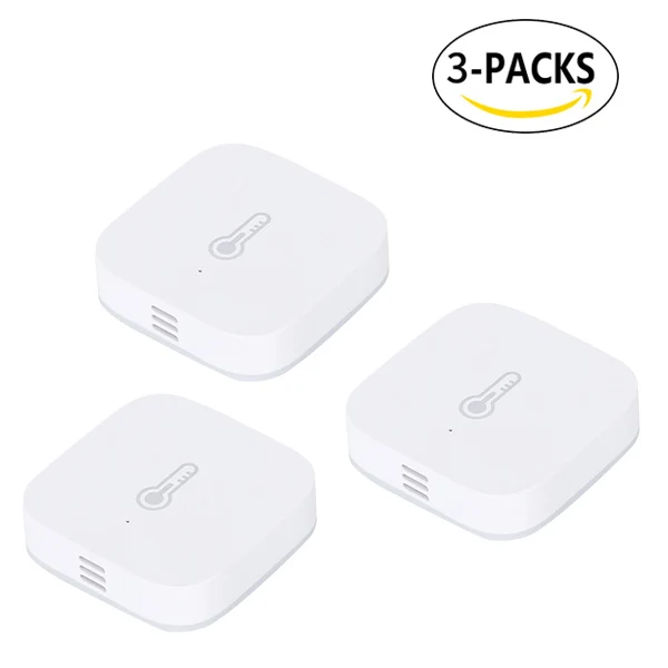 3 pcs Xiao mi Aqara mi jia умный датчик температуры Hu mi dity Xio mi home приложение Environmen интеллектуальное управление Zigbee соединение для IOS - Цвет: 3 pcs
