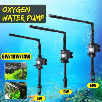 

6W 11W 14W 220V Submersible Water Fountain Pump Filter Fish Pond Aquarium Water Wave Pump Water Circulate Air Oxygen Increase
