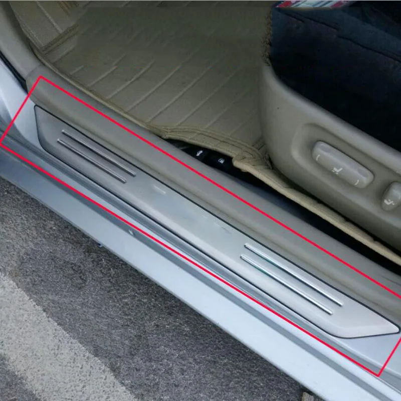 Автомобильная наклейка для Φ 2006 2007 2008 2014 защитная Накладка на порог кожаная