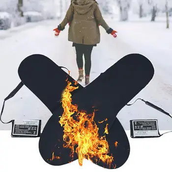 

1 Pair Winter Warming Electric Heated Insoles Heating Pad Foot Shoes Warmer Heating Pad Foot Shoes Warmer Heating Pad Foot Warm