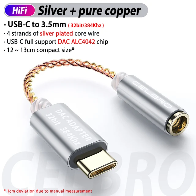 Celbro HIFI DAC Earphone Amplifier USB 