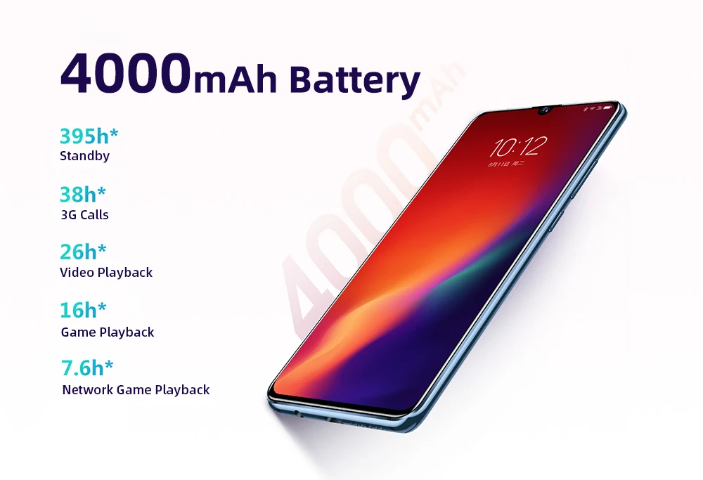 Lenovo Z6 6 ГБ ОЗУ 64 Гб/128 Гб ПЗУ 6,3" восьмиядерный смартфон Snapdragon 730 с ИИ тройной задней камерой Android P 4000 мАч