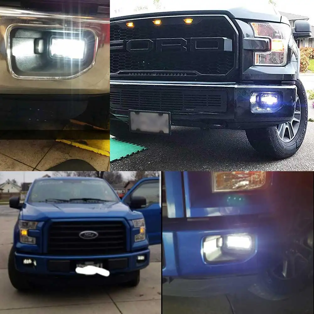 1 пара 36w для 2015 2016 2017 2018 Ford F150 светодиодный туман светильник s высокий низкий пучок