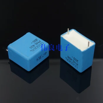 

2PCS Free shipping RIFA PHE426 4.7uF 250V MKP copper pin coupling split film capacitor