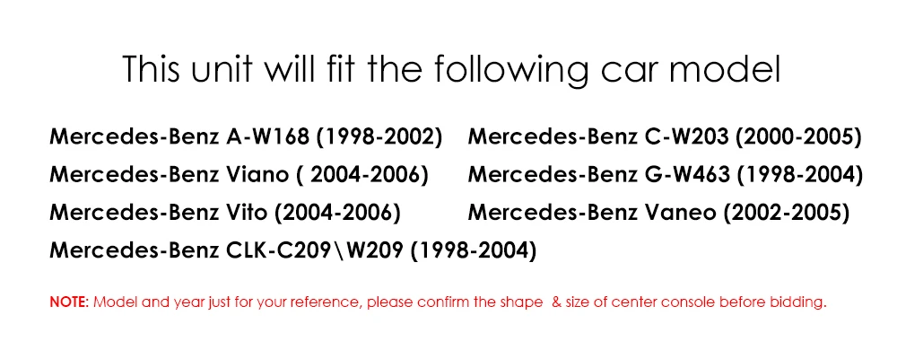 Perfect NEW!!!2DIN Android 9.0PX5 Octa core 4GRAM+64GROM GPS Navigation for Mercedes-Benz A-W168 C-W203Viano VitoW209Support SWC WIFI 3