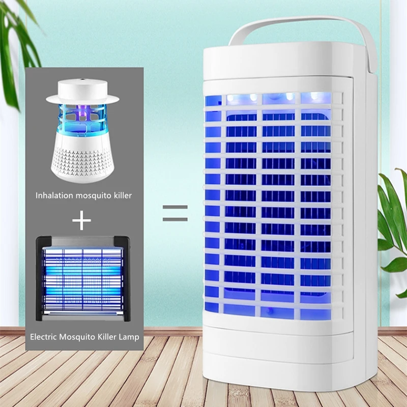 

110V/ 220V Portable Electric LED Mosquito Insect Killer Lamp Fly Bug Repellent Anti Mosquito UV Night Light EU US Plug