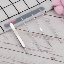 Игла из нержавеющей стали, профессиональный набор инструментов, игла для акне, 4 шт., набор для акне, угрей, игла для акне, инструмент для красоты