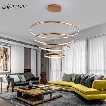 

Modern creative LED Pendant Lights for living room restaurant bed room aluminum Luminaria lamp