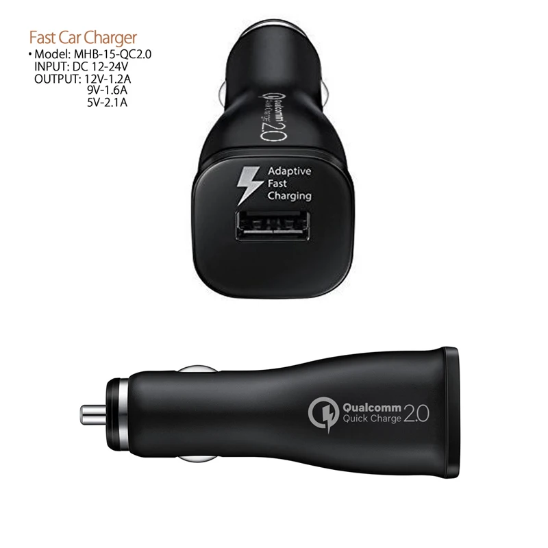 

New Arrival 5V 9V 12V USB Car Charger Quick Charging 2.0 For Mobile Phone Adapter Adaptive
