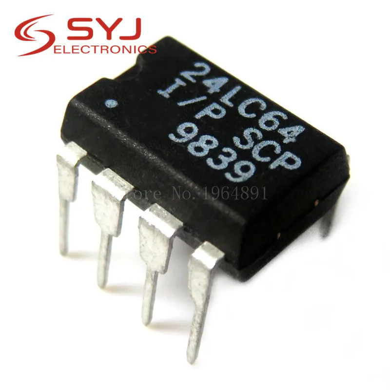 5 шт./лот PIC24LC16B I/P 24LC32 24LC64 24LC128 DIP 8|Интегральные схемы| |
