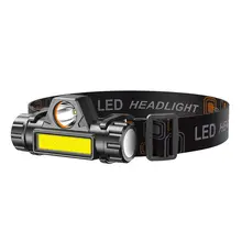 

Outdoor LED headlamp flashlight LED Rechargeable Headlamp Headlight for Running, Camping, Hiking and More Outdoor USB Headlight