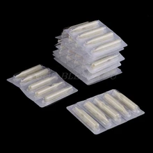 Pro 50 шт./партия стерильные одноразовые насадки для татуажа наконечники трубки U pick FT RT белые