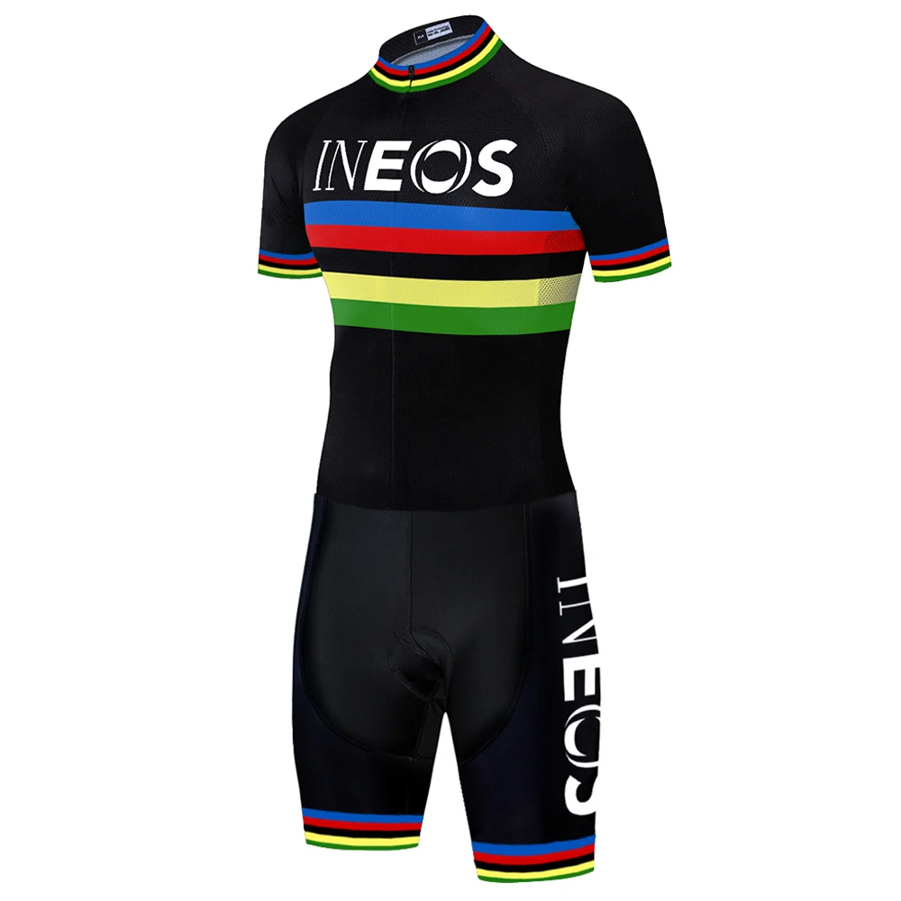 Мужской костюм для велоспорта летний триатлона с лазерной вырезом