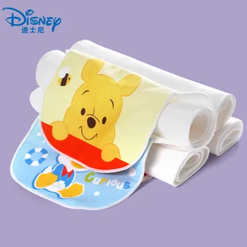 

Disney cartoon Minnie Mickey Winnie Donald Duck boys girls towel cotton gauze children's sweat pad sling towel Four loaded towel